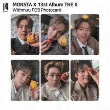 MONSTA X The 13th Mini Album THE X Withmuu POB Photocard KPOP K-POP SHOWNU I.M