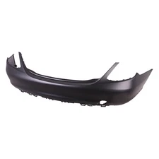 New CAPA Unpainted Rear Bumper Cover Replaces 2058800347649999 Without AMG