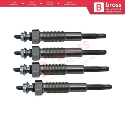 4 Stück Heizung Glühkerze 12 Volt MD197511,185366190 für Mitsubishi Mazda Suzuki