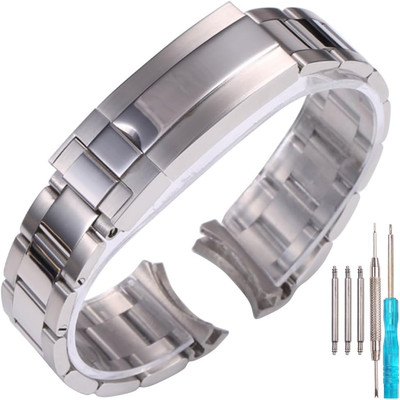 Edelstahl Kompatibel Mit Rolex GMT Master Herrenarmband Ersatz Armband Deploymen