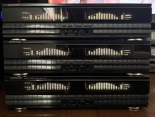 KENWOOD Graphic Equalizer GE-7 3-piece set