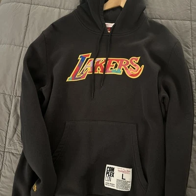 Takashi Murakami Lakers ComplexCon 2019 Hoodie Mitchell and Ness TM/KK M - image 1 of 4