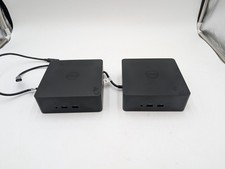 Lot of 2 Dell K16A Thunderbolt Docking Station USB-C - No Power Cord