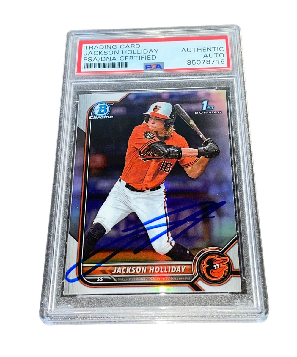 Topps - 150枚限定 Bowman Jackson Holliday PSA 10 Amazon.com: Graded 2023 Topps Bowman Chrome Jackson Holliday