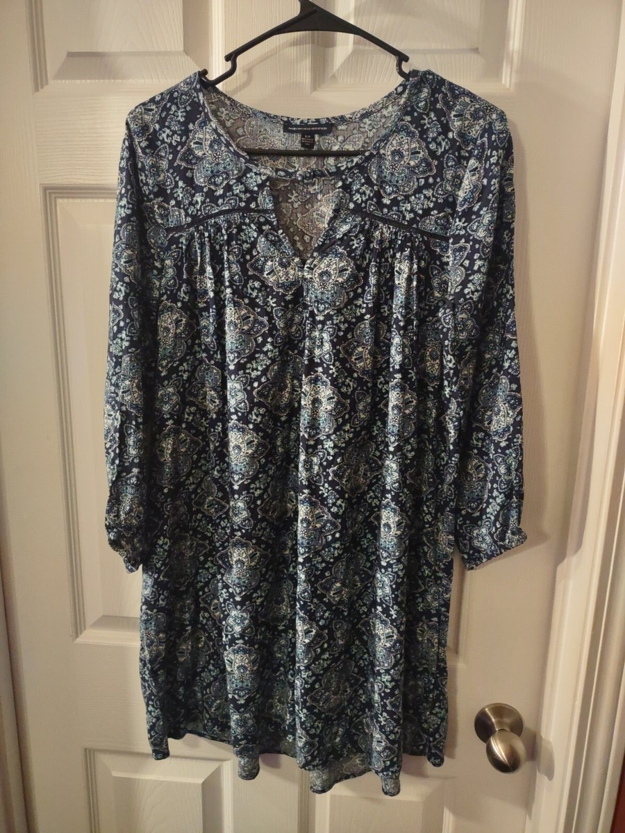 american eagle blue long dress Outfitters Size S/P Sleeve Size:AU 4 BABARONI Lace Black Prom Solid Black Tiered and ruffled fabrication/V Gingham dress