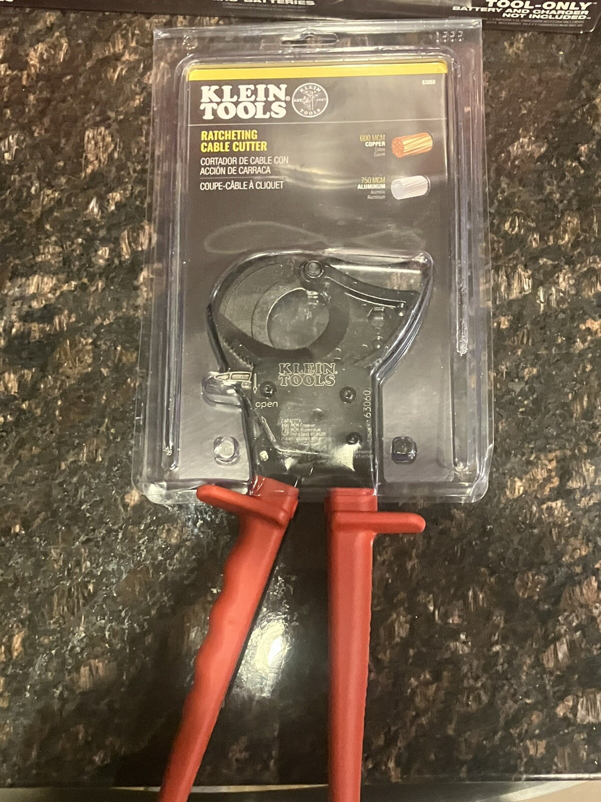 Klein Tools 63060 Ratcheting Cable Cutter Brand New eBay