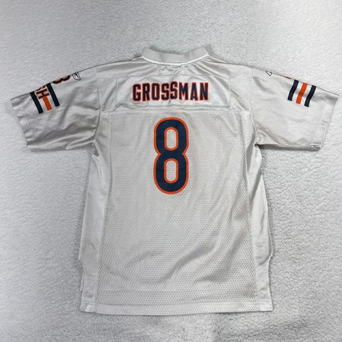 Authentic NFL On Field REEBOK Rex Grossman 8 Chicago Bears Jersey LARGE Vintage - Picture 3 of 8