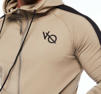 ジャケット・アウター VANQUISH UNCONQUERABLE ZIP SWEATER Premium Vanquish Brown Unconquerable Quarter Zip Sweater at