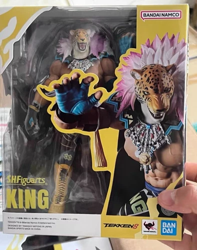 Figura de acción Bandai S.H.Figuarts TEKKEN 8 King SHF SH juegos juguete nuevo