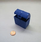 Rare Lego Duplo Blue Treasure Chest Box Vintage Pirate Dora Part Opens! Vintage