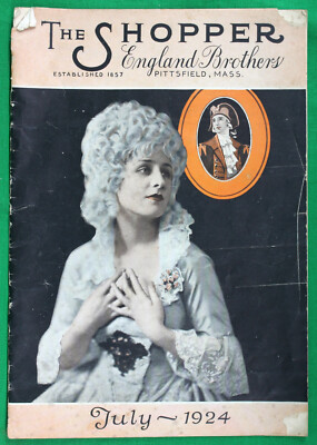 Original July 1924 England Brothers Catalog w/Babe Ruth