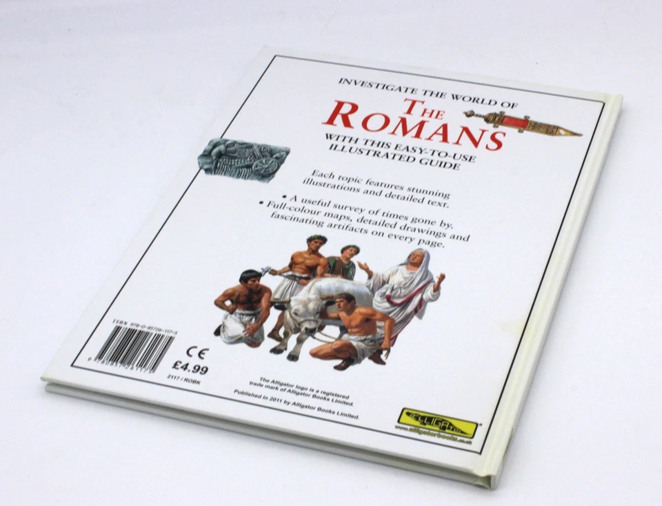 The Romans Illustrated Hardback Guide History Learning Educational Reading Book - Image 3 of 4
