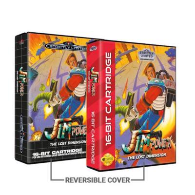 JIM POWER: THE LOST DIMENSION - SEGA MEGA DRIVE/GENESIS COMPATIBLE