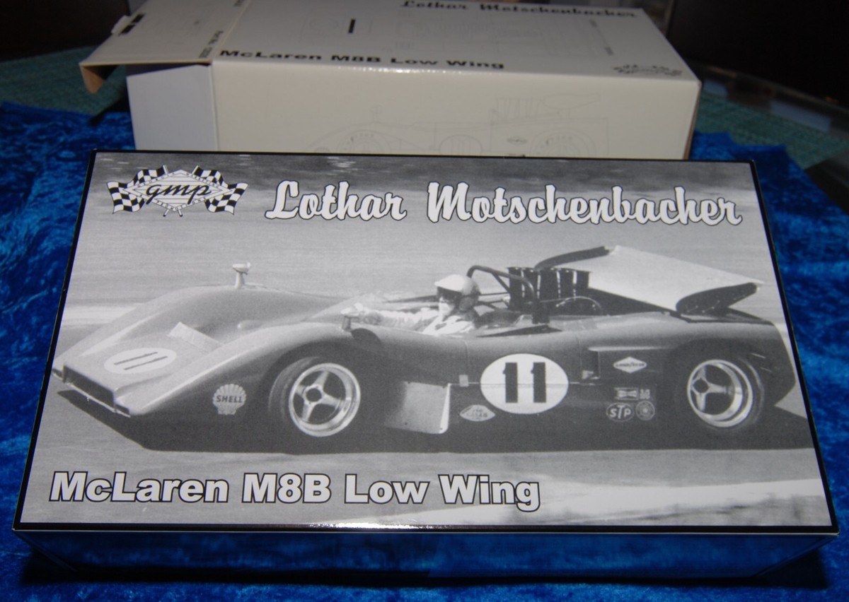 GMP 1/18 1970 McLaren M8B Low Wing Can-Am #11 Lothar GMP 1/18 1970 McLaren M8B Low Wing Can-Am #11 Lothar