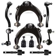 10 Suspension Kit Control Arms Ball Joint Tie Rod End For 2004-2008 Acura TSX