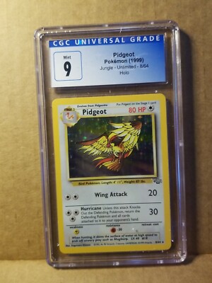 1999 Pokemon Jungle Holo Pidgeot #8 (8/64) CGC 9 MINT | eBay
