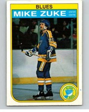 1982-83 O-Pee-Chee #313 Mike Zuke  St. Louis Blues V59280