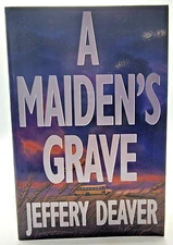 MAIDEN'S GRAVE Jeffery Deaver SIGNED 1st Edition First Print ARC FICTION Proof