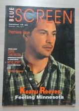 Keanu Reeves Blue Screen '96 TH Magazine Jeff Bridges Kevin Costner Bruce Willis