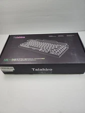 Taiahiro ML-981 Retro Mechanical Hotswappable Bluetooth Keyboard 