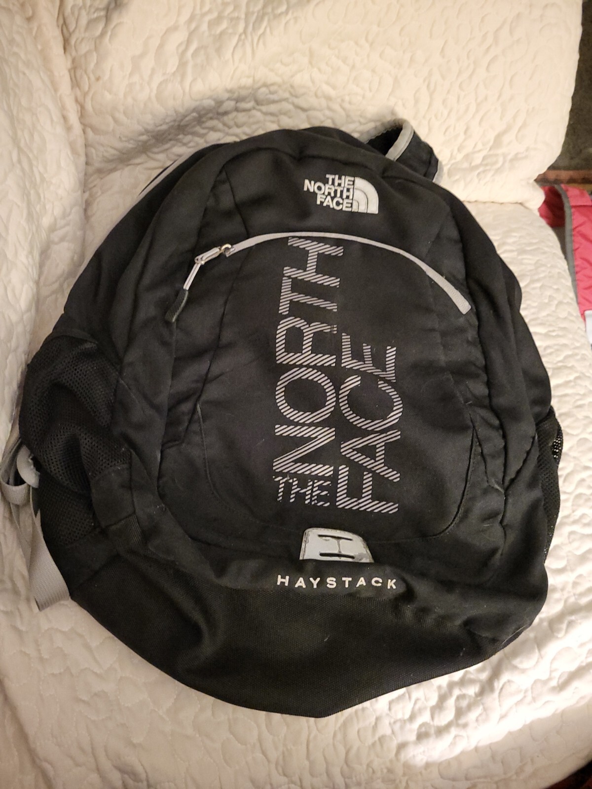 The North Face Haystack Backpack EUC Black - image 1