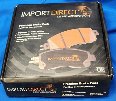 Import Direct Low Metallic Rear Brake Pads - 213-1779 Fits Audi and Volkswagen