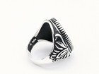Turkish Handmade Black Onyx 925 Sterling Silver Men's Women's Ring Size 10.5 USA — photo 5