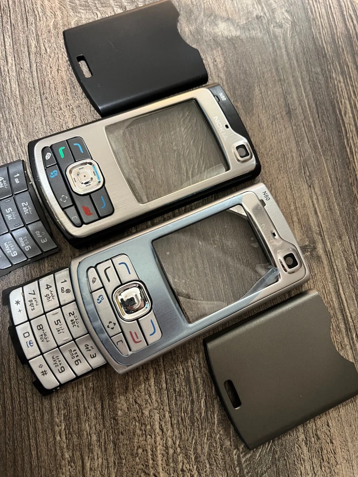 Nokia N80 Housing Cover Multicolor With Buttons - Image 4 of 4