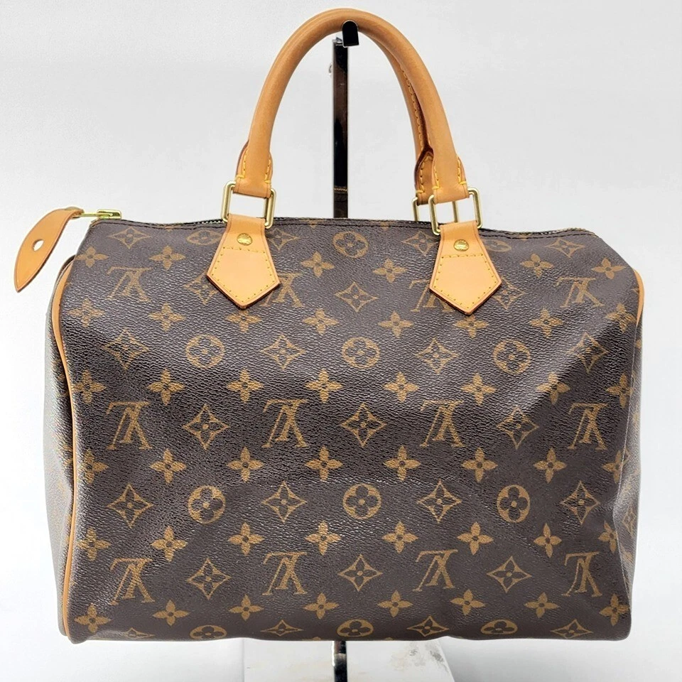 Louis Vuitton Monogram Speedy 30 Ladies, Brown, Coated Canvas