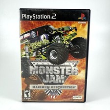 Monster Jam: Maximum Destruction Sony PlayStation 2 2002 Ubi Soft CIB *Tested*