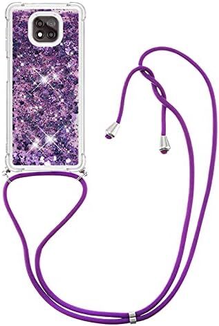 Moto G Power 2021 Sparkle Case with Screen Protector & Crossbody Strap Moto G Power 2021 Sparkle Case with Screen Protector & Crossbody Strap