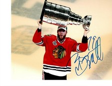 BRYAN BICKELL CHICAGO BLACKHAWKS SIGNED STANLEY CUP 8X10