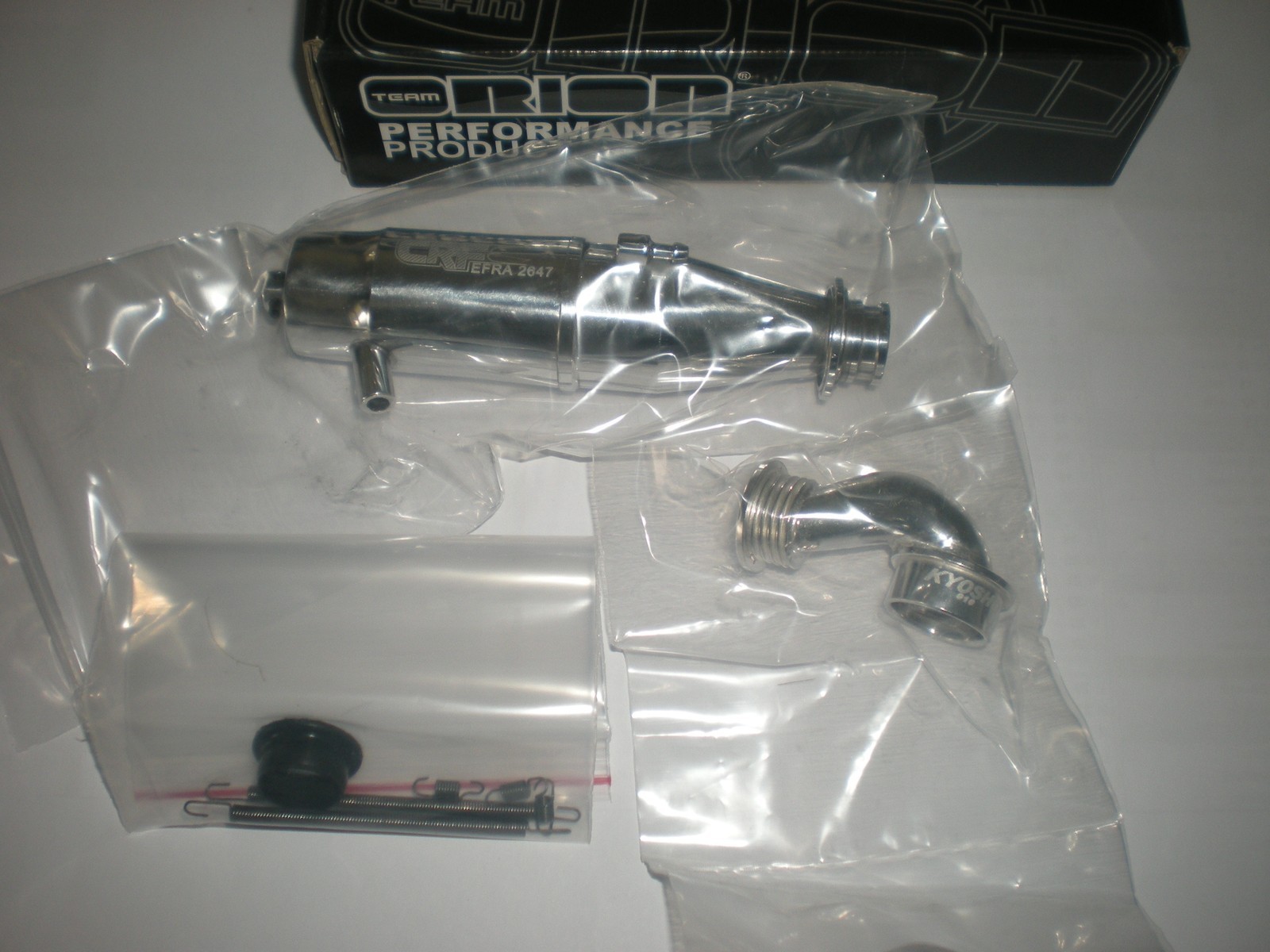 Échappement CRF12 On Road ORION ORI88008 homologué EFRA 2647 pour voiture RC