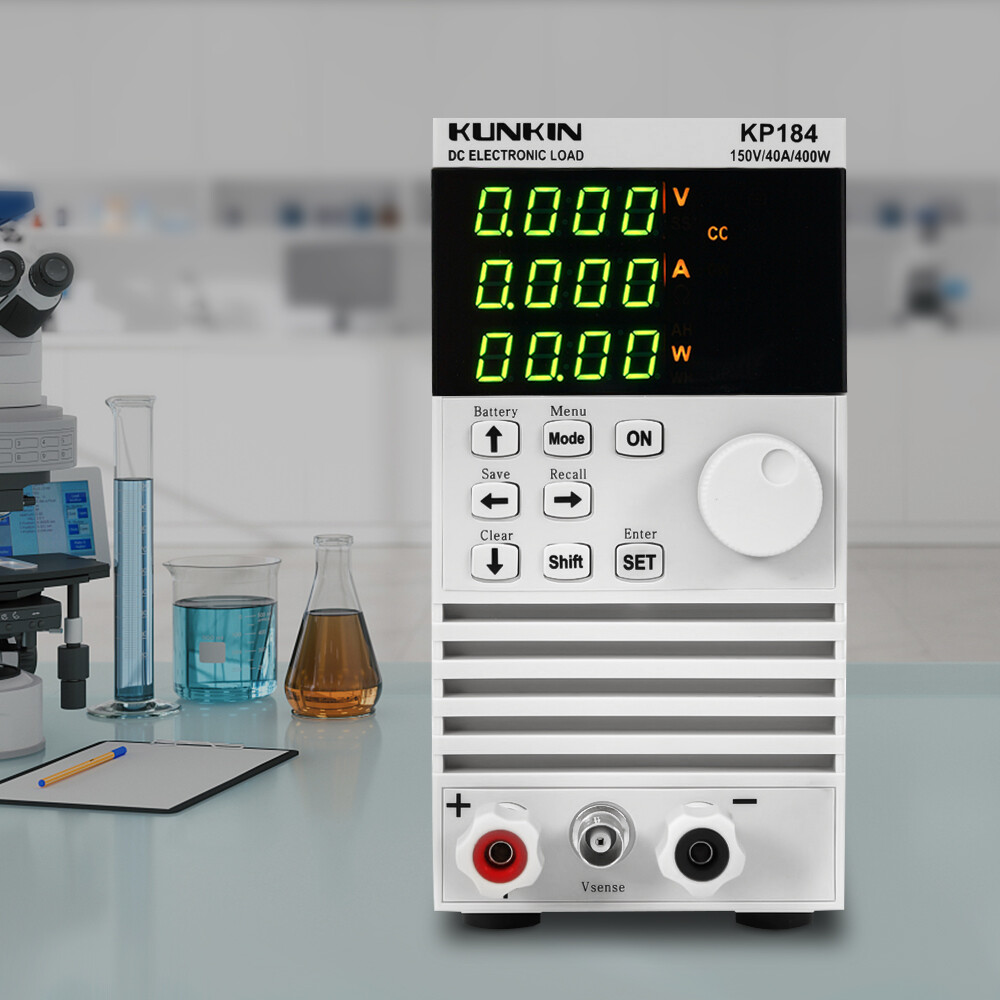 KP184 Elektronische DC-Last 400W / 40A / 150V Mit RS232, Automatischer Testfunktion & PC-Software