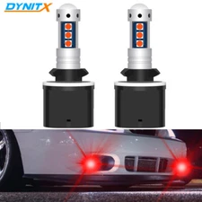 2Pcs Red Upgrade LED Fog Lights Lamp For Ford Mustang Gt Svt Cobra 1999-2002