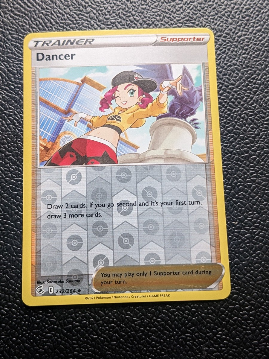 trainer dancer pokemon card value Pokmon - 259/264 - Full Art Ultra Rare - Sword & Shield draw 3 more cards. 2021 Pokmon SWSH Dancer 259/264