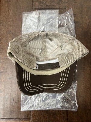 Palace Skateboards 2025 Freedom Distressed Trucker Hat Fox Brown