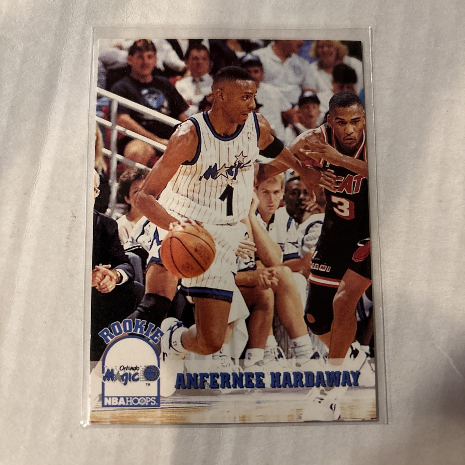 ANFERNEE HARDAWAY 1993-94 NBA HOOPS ROOKIE #380 MAGIC