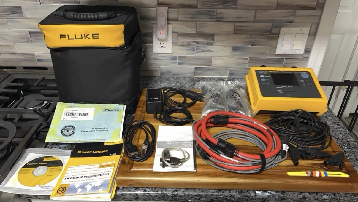 Fluke 1735 Power Logger Analyst With Everything Included + More (Calibrated)