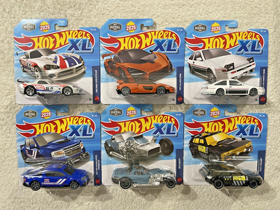 2026 HOT WHEELS XL WAVE 3 COMPLETE SET OF 6 **NEW** | eBay
