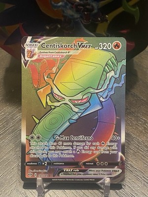 Centiskorch VMax 191/189 Secret Rare Darkness Ablaze - Pokemon TCG