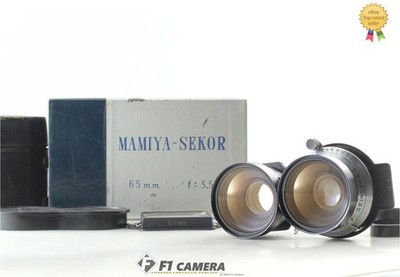 Blue Dot [Near MINT w/Box] Mamiya Sekor 65mm f/3.5 TLR Lens C220