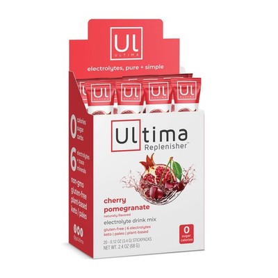 Ultima Replenisher Electrolyte Powder, Sugar Free 70 g (Pack of 1), 0 