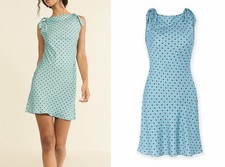 Women Doen Silk Blend Sleeveless Slim Mini Dress