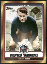 Bronko Nagurski 2006 Topps #HOFT-BN Hall of Fame Tribute Chicago Bears