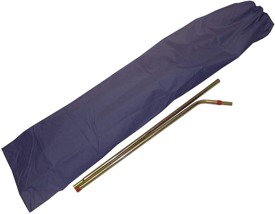 Maypole Awning & Tent Pole Nylon Storage Bag Pull Cord Blue Universal Fit
