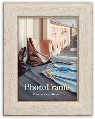 ZEP SM646B PS Fotorahmen OLBIA 10x15 cm cremefarben/natur