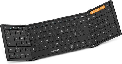 ProtoArc XK01 Faltbare Bluetooth Tastatur mit Nummernblock - Full-Size Tragbar W