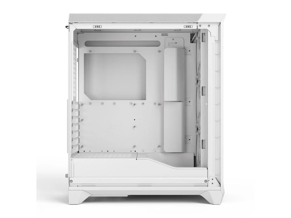 Fractal Design Meshify 3 ATX mATX Mid Tower PC Case - White Chassis with Clear - Image 3 of 4
