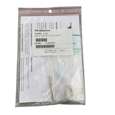 Millipore Novaseptic A104 Manual Crimping Tool Cutting Kit